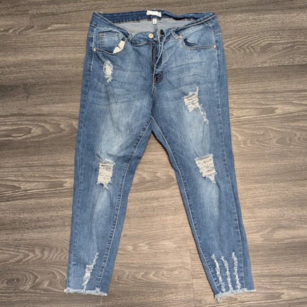 BAMBOO Plus Size Women Jeans